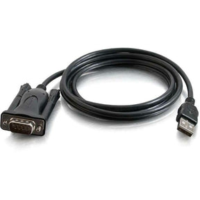 C2G 5ft USB to DB9 Serial Cable - RS232 Adapter Cable — 26887