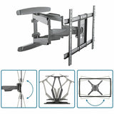 StarTech.com TV Wall Mount for up to 70 inch VESA Displays - Heavy Duty Full Motion Universal TV Wall Mount Bracket - Articulating Arm — FPWARTB2