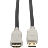 Eaton Tripp Lite Series High-Speed HDMI Extension Cable (M/F) - 4K 60 Hz, HDR, 4:4:4, Gripping Connector, 10 ft. — P569-010-2B-MF