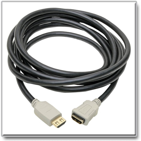 Eaton Tripp Lite Series High-Speed HDMI Extension Cable (M/F) - 4K 60 Hz, HDR, 4:4:4, Gripping Connector, 10 ft. — P569-010-2B-MF