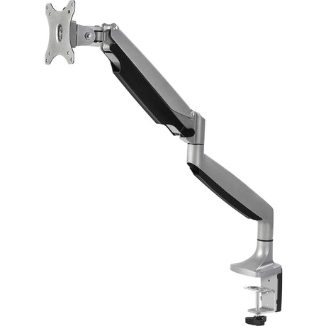 High Premium Aluminum Gas Spring Desk Mount - 13" to 32" - Single Monitor - Max load 19.8Ibs, VESA 75x75/100x100mm — CE-MT2D12-S1
