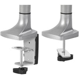 High Premium Aluminum Gas Spring Desk Mount - 13" to 32" - Single Monitor - Max load 19.8Ibs, VESA 75x75/100x100mm — CE-MT2D12-S1