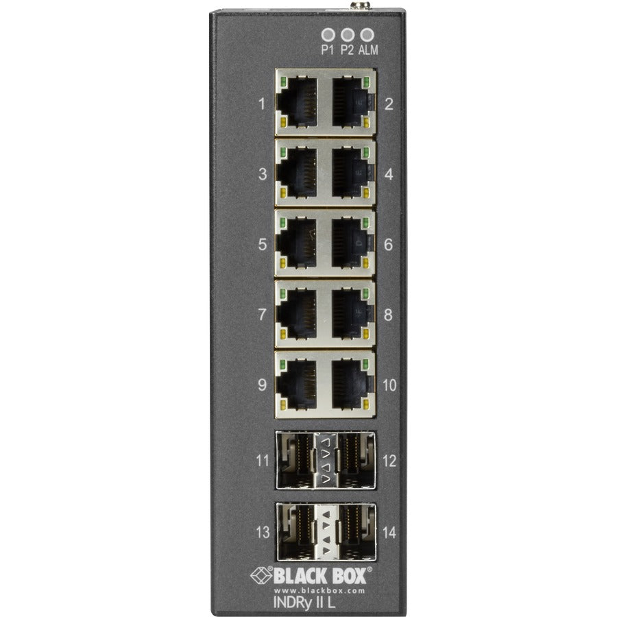 Black Box Hardened Managed Ethernet Switch — LIG1014A
