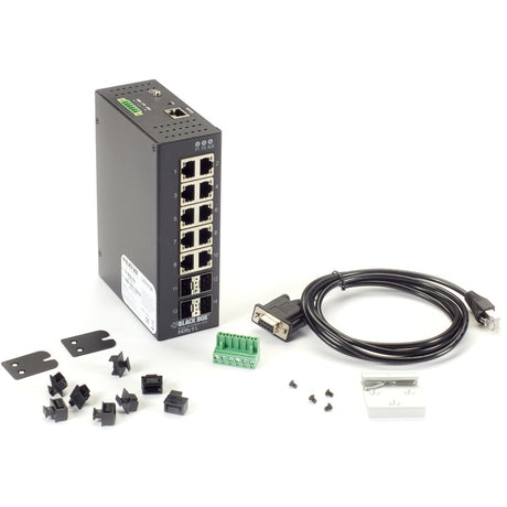 Black Box Hardened Managed Ethernet Switch — LIG1014A
