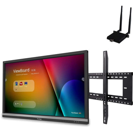 ViewSonic ViewBoard IFP5550-E1 - 4K Interactive Display with WiFi Adapter and Fixed Wall Mount - 350 cd/m2 - 55" — IFP5550-E1