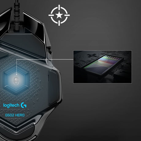 Logitech G502 HERO High Performance Gaming Mouse — 910-005469