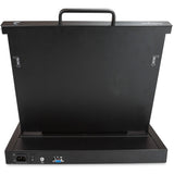 StarTech.com Rackmount KVM Console - 1U 17" LCD Monitor Single Port VGA KVM Server Rack Drawer includes Cables & Hardware - USB Support — RKCONS1701