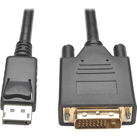 Eaton Tripp Lite Series DisplayPort 1.2 to DVI Active Adapter Cable (DP with Latches to DVI-D Dual Link M/M), 6 ft. (1.8 m) — P581-006-V2