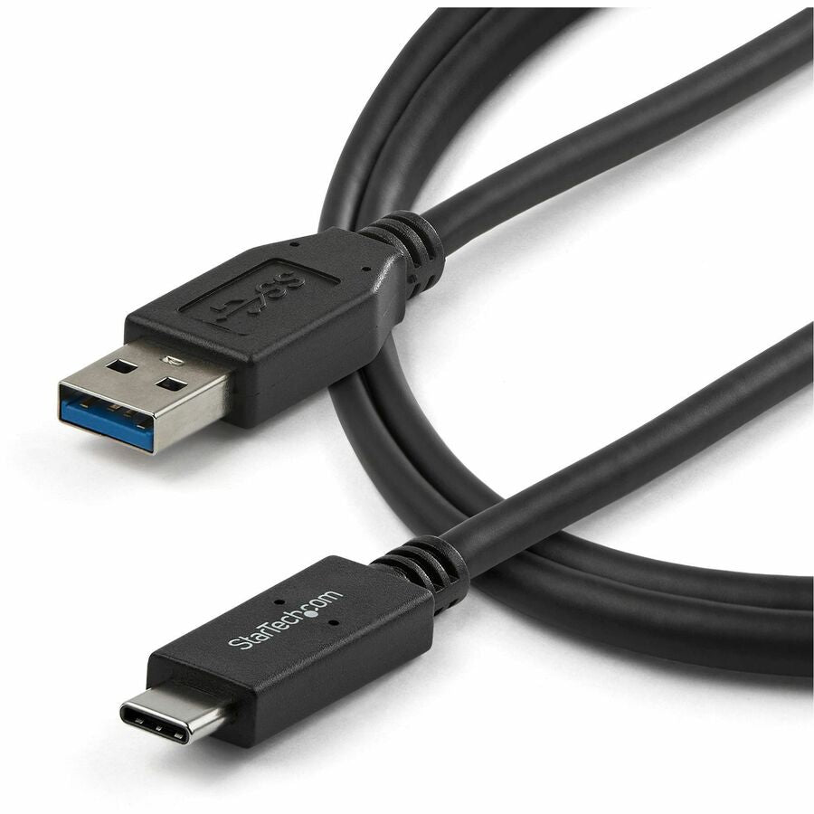 StarTech.com 3 ft 1m USB to USB C Cable - USB 3.1 (10Gpbs) - USB-IF Certified - USB A to USB C Cable - USB 3.1 Type C Cable — USB31AC1M