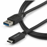 StarTech.com 3 ft 1m USB to USB C Cable - USB 3.1 (10Gpbs) - USB-IF Certified - USB A to USB C Cable - USB 3.1 Type C Cable — USB31AC1M
