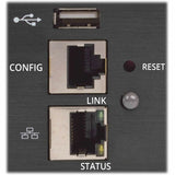 Eaton 5.5kW Single-Phase Switched PDU - LX Interface, 208/230V Outlets (20 C13 & 4 C19), L6-30P, 0U, TAA — PDUMV30HVNETLX