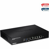 TRENDnet Gigabit Multi-WAN VPN Business Router; TWG-431BR; 5 x Gigabit ports; 1 x Console Port; QoS; Inter-VLAN Routing; Dynamic Routing; Load-Balancing; High Availability; Online Firmware Updates — TWG-431BR