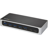 StarTech.com 7 Port USB C Hub with Fast Charge - 5x USB-A & 2x USB-C (USB 3.0 SuperSpeed 5Gbps) - USB 3.2 Gen 1 Adapter Hub - Self Powered — HB30C5A2CSC