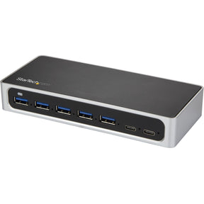 StarTech.com 7 Port USB C Hub with Fast Charge - 5x USB-A & 2x USB-C (USB 3.0 SuperSpeed 5Gbps) - USB 3.2 Gen 1 Adapter Hub - Self Powered — HB30C5A2CSC
