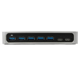 StarTech.com 7 Port USB C Hub with Fast Charge - 5x USB-A & 2x USB-C (USB 3.0 SuperSpeed 5Gbps) - USB 3.2 Gen 1 Adapter Hub - Self Powered — HB30C5A2CSC