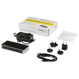 StarTech.com 7 Port USB C Hub with Fast Charge - 5x USB-A & 2x USB-C (USB 3.0 SuperSpeed 5Gbps) - USB 3.2 Gen 1 Adapter Hub - Self Powered — HB30C5A2CSC