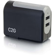 C2G 2-Port USB Wall Charger - AC Power Adapter — 20276