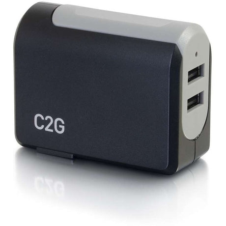 C2G 2-Port USB Wall Charger - AC Power Adapter — 20276