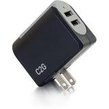 C2G 2-Port USB Wall Charger - AC Power Adapter — 20276