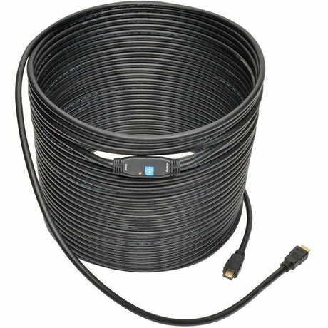 Eaton Tripp Lite Series Active High-Speed HDMI Cable with Built-In Signal Booster (M/M), Black, 80 ft. (24.38 m) — P568-080-ACT