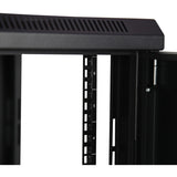 StarTech.com 2-Post 6U Wall Mount Network Cabinet, 19" Wall-Mounted Server Rack for Data / IT Equipment, Small Lockable Rack Enclosure — RK616WALM