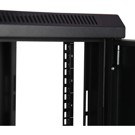 StarTech.com 2-Post 6U Wall Mount Network Cabinet, 19" Wall-Mounted Server Rack for Data / IT Equipment, Small Lockable Rack Enclosure — RK616WALM