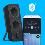 Logitech Z207 Bluetooth Speaker System - 5 W RMS - Black — 980-001294