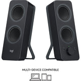 Logitech Z207 Bluetooth Speaker System - 5 W RMS - Black — 980-001294