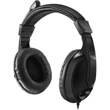 Adesso Xtream H5 - 3.5mm Stereo Headset with Microphone - Noise Cancelling - Wired- Lightweight — Xtream H5