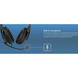 Adesso Xtream H5 - 3.5mm Stereo Headset with Microphone - Noise Cancelling - Wired- Lightweight — Xtream H5
