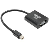 Eaton Tripp Lite Series Keyspan Mini DisplayPort to Active VGA Adapter, Video Converter (M/F), Black, 6-in. (15.24 cm) — P137-06N-VGAB