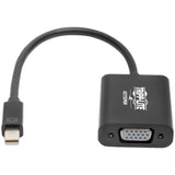 Eaton Tripp Lite Series Keyspan Mini DisplayPort to Active VGA Adapter, Video Converter (M/F), Black, 6-in. (15.24 cm) — P137-06N-VGAB