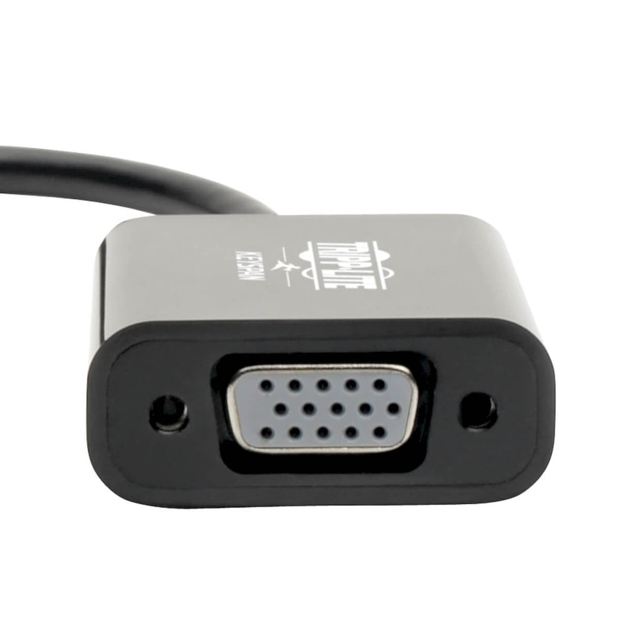Eaton Tripp Lite Series Keyspan Mini DisplayPort to Active VGA Adapter, Video Converter (M/F), Black, 6-in. (15.24 cm) — P137-06N-VGAB