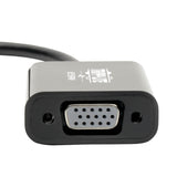 Eaton Tripp Lite Series Keyspan Mini DisplayPort to Active VGA Adapter, Video Converter (M/F), Black, 6-in. (15.24 cm) — P137-06N-VGAB