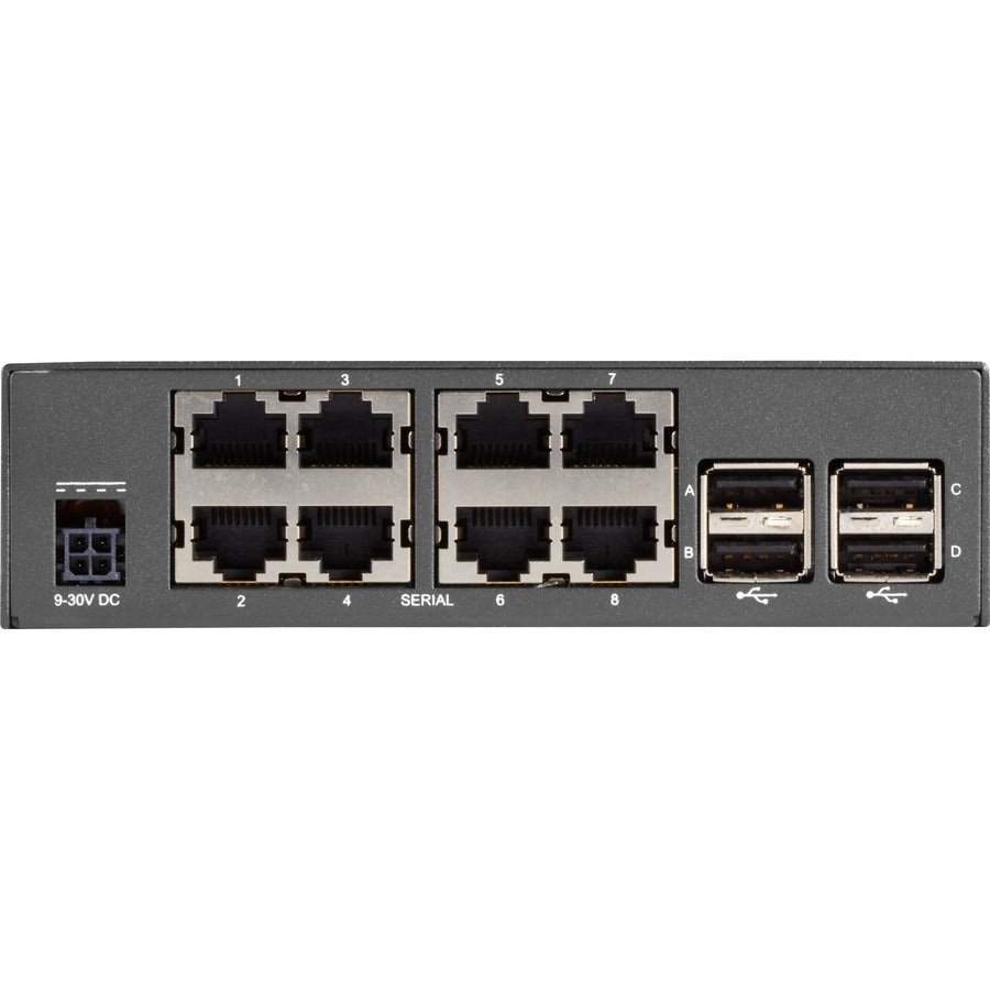 Black Box 8-Port Console Server, Cisco Pinout — LES1608A