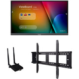 ViewSonic ViewBoard IFP6550-E1 - 4K Interactive Display with WiFi Adapter and Fixed Wall Mount - 350 cd/m2 - 65" — IFP6550-E1