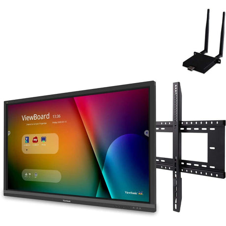 ViewSonic ViewBoard IFP6550-E1 - 4K Interactive Display with WiFi Adapter and Fixed Wall Mount - 350 cd/m2 - 65" — IFP6550-E1