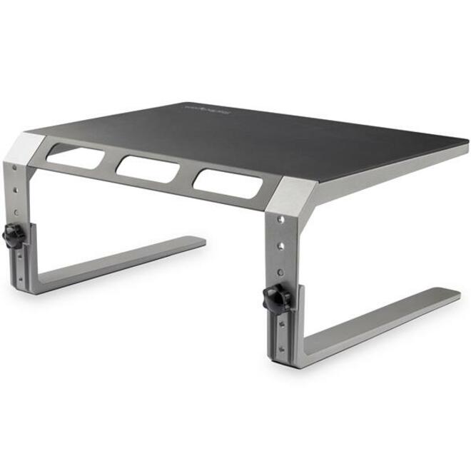 StarTech.com Monitor Riser Stand, For up to 32" (22lb/10kg) Monitor, Monitor Riser, Steel&Aluminum, Monitor Shelf w/ Three Height Settings — MONSTND