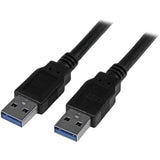 StarTech.com 3m 10 ft USB 3.0 (5Gbps) Cable - A to A - M/M - Long USB 3.0 Cable - USB 3.2 Gen 1 — USB3SAA3MBK