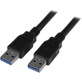 StarTech.com 3m 10 ft USB 3.0 (5Gbps) Cable - A to A - M/M - Long USB 3.0 Cable - USB 3.2 Gen 1 — USB3SAA3MBK