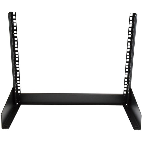 StarTech.com 2-Post 8U Desktop Server Rack, Open Frame 19in Computer Rack, Small Home/Office Rack for AV / Studio / Data / IT Equipment — RK8OD