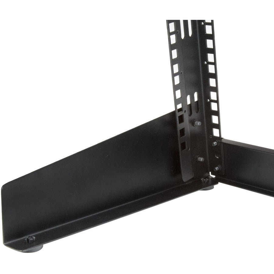 StarTech.com 2-Post 8U Desktop Server Rack, Open Frame 19in Computer Rack, Small Home/Office Rack for AV / Studio / Data / IT Equipment — RK8OD