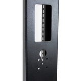 StarTech.com 2-Post 42U Mobile Open Frame Server Rack, Two Post 19in Network Rack with Casters, Rolling Open Rack for AV/Data/IT Equipment — 2POSTRACK42