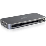 C2G Dual Monitor Docking Station - USB C to 4K HDMI, DIsplayPort & VGA — 54439