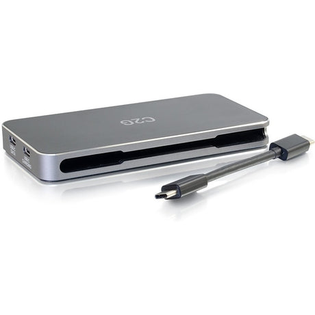 C2G Dual Monitor Docking Station - USB C to 4K HDMI, DIsplayPort & VGA — 54439