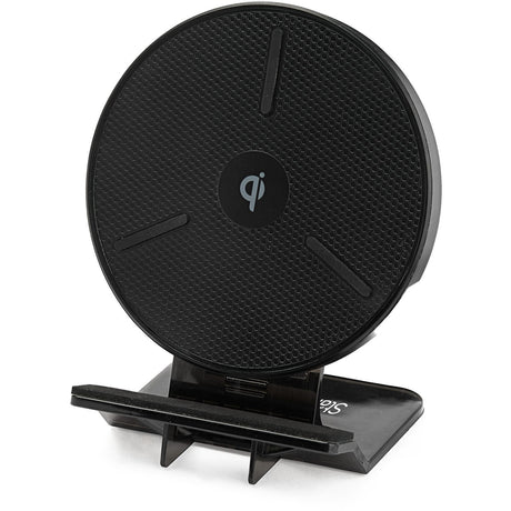 StarTech.com 15W Qi Wireless Charging Stand, Universal Qi Certified Wireless Charger Stand or Pad, For iPhone/Samsung Galaxy/Google Pixel — QWCHSTAND