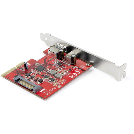 StarTech.com 2-Port 10Gbps USB-A & USB-C PCIe Card Adapter - USB 3.2 Gen 2 PCI Express Expansion Add-On Card - Windows, macOS, Linux — PEXUSB311AC3