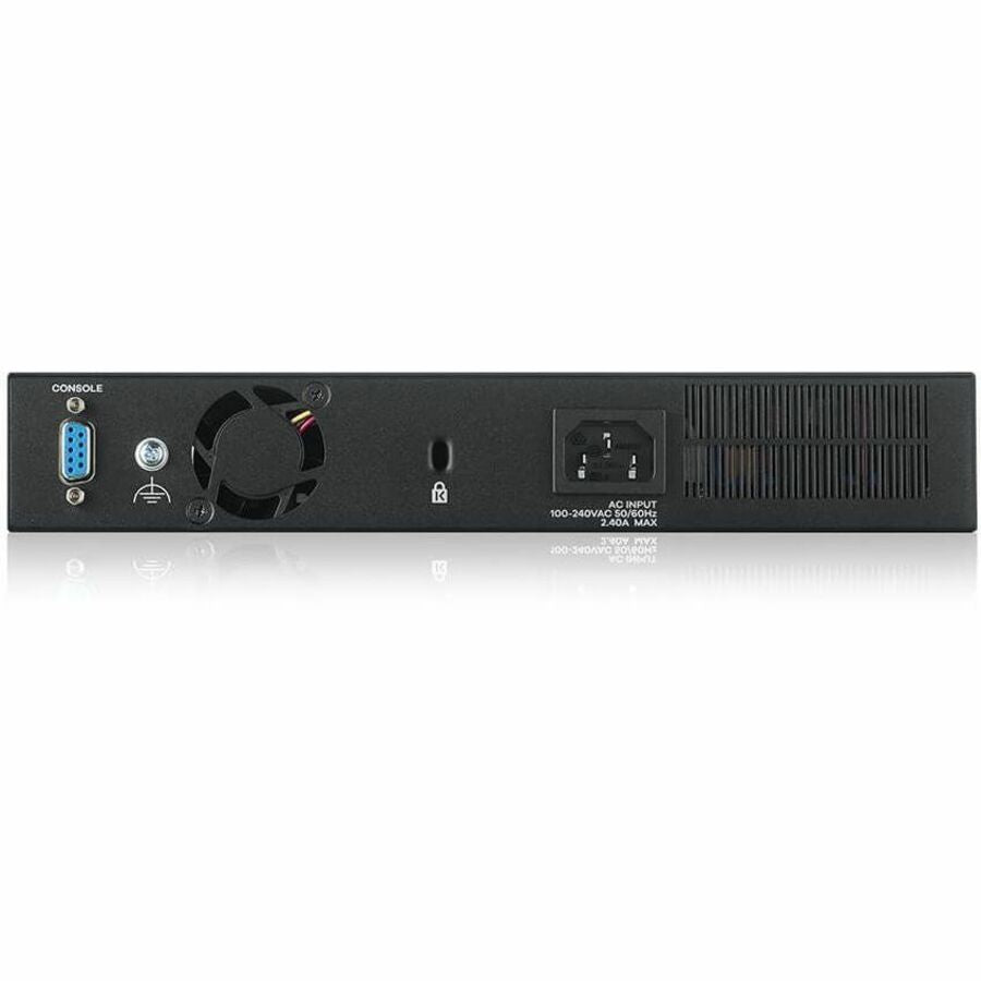 ZYXEL GS2220-10HP 8-Port Gigabit L2+ Managed and Nebula Pro Cloud Managed Switch | 8 PoE+ Ports at 180W with 2 SFP Uplinks — GS2220-10HP