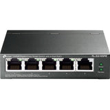 TP-Link TL-SG105PE - 5-Port Gigabit Easy Smart Switch with 4-Port PoE+ — TL-SG105PE