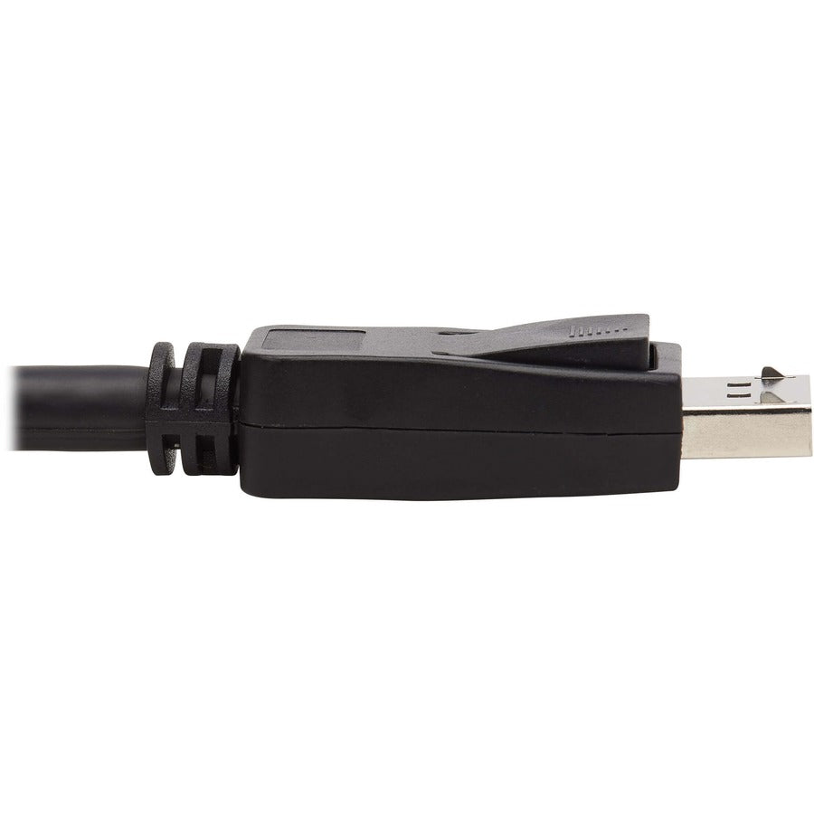 Eaton Tripp Lite Series Dual DisplayPort KVM Cable Kit - DP, USB, 3.5 mm Audio (3xM/3xM) + DP (M/M), 4K, 4:4:4, 10 ft. (3.05 m), Black — P783-010-DP